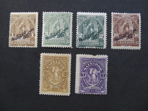 EL SALVADOR - GROUP OF OLD STAMPS - LIQUIDATION - GOOD CONDITIONS - 3375/563 Cover