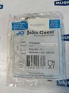JOHN GUEST PI0208S 1/4 592220 Tubo Gris SK266 001 P NSF 51 PRECIO PARA 10 PSC - Imagen 1 de 5
