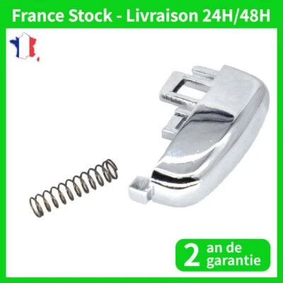 Bouton frein à main de remplacement pour Opel Mokka stationnement bouchon chromé - Photo 1/4