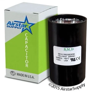 USA Made Replacement for Lennox 63A06 - Start Capacitor 176-216 MFD 330 Volt - Picture 1 of 4