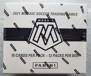 Panini Mosaic UEFA Euro 2020 fútbol multicello paquete de 12 caja 2020-21