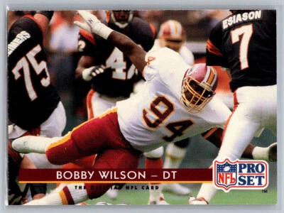 # 89 Bobby Wilson Washington Redskins 1992 Pro Set - Image 1 of 2