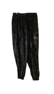 Karl Kani Jeans Logo Vintage Schwarz Samt Velour Jogginghose Gr. XXL. - Bild 1 von 9
