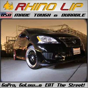 For Nissan NISMO Datsun Z ZX Front Rubber Chin Lip Spoiler Splitter Edge Trim * - Picture 1 of 12