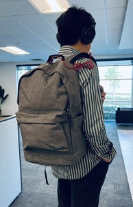 Las mejores ofertas en Poliéster gris Escuela mochilas, bolsos y maletines para  hombres | eBay