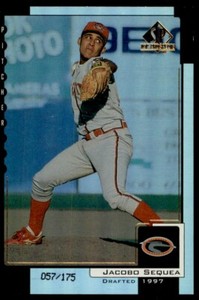 2000 SP Top Prospects Jacobo Sequea Delmarva Shorebirds #107