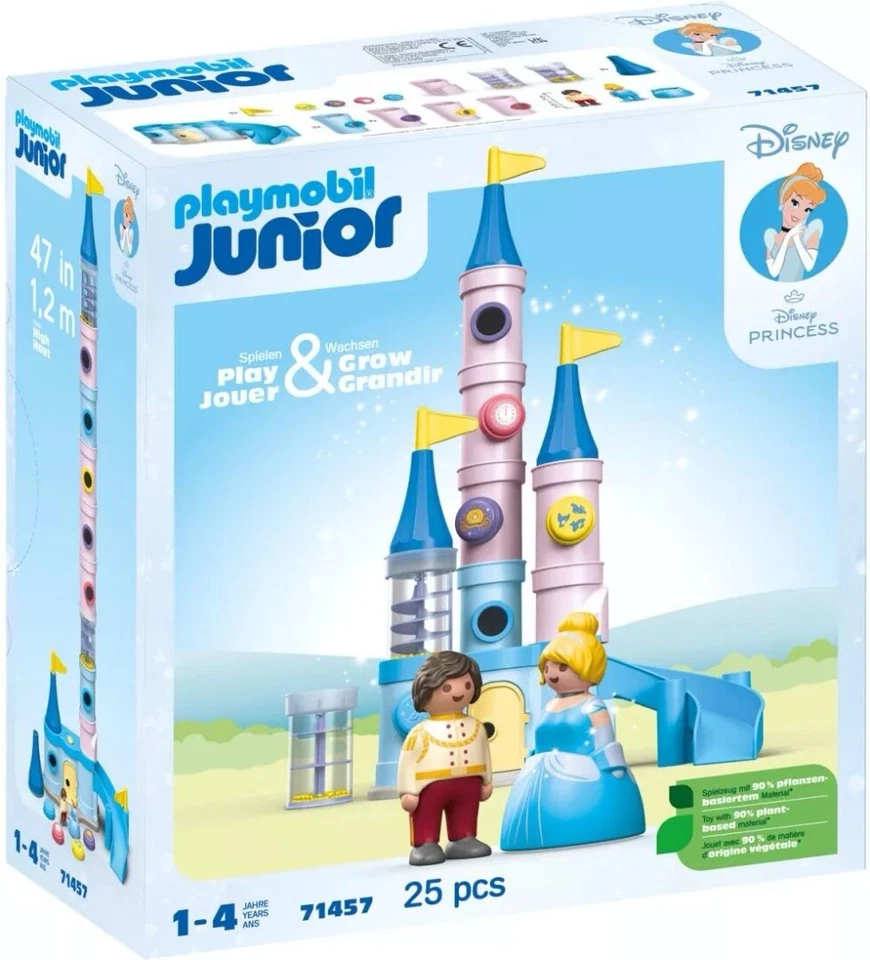 Playmobil 71457 JUNIOR & Disney: Castillo de Cenicienta Foto 1 de 4