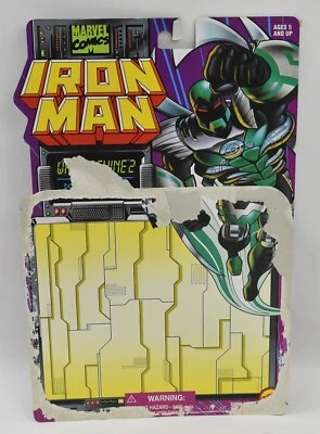 Iron Man Series 4 War Machine 2 Toy Biz 1996 Card Only - Image 1 of 2