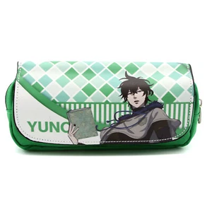 Black Clover - Yuno Grinberryall Style A Travel Bag NEW Burakku Kuroba Clutch - Picture 1 of 3