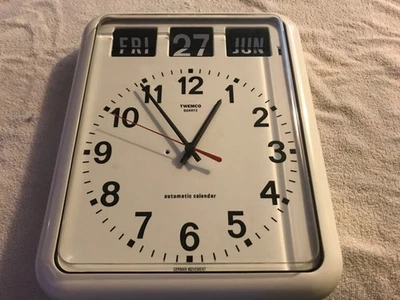 Reloj de Pared Twemco Abatible Perpetual BQ12-A Foto 1 de 2