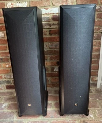 Acoustic Research AR11 Башенные Динамики Черные Деревянные Шкафы Редкие *только Звукосниматель* - Изображение 1 из 4