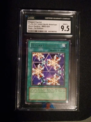 2002 Elegant Egotist MRD-024 CGC 9.5 Mint+ Error Label - Image 1 of 2