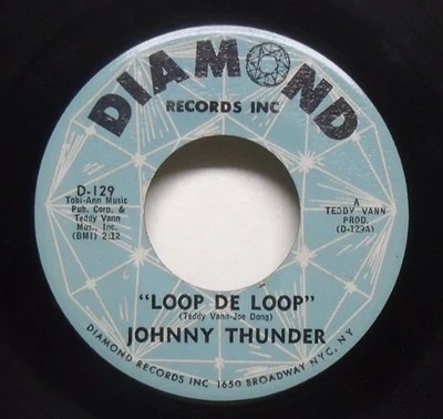 Johnny Thunder - Loop De Loop - 1962 R&B 45 on Diamond - Image 1 of 2