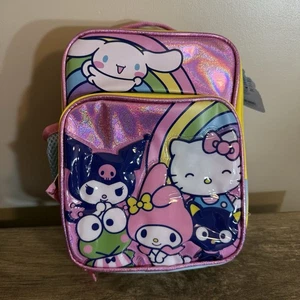 NEU Sanrio Hello Kitty & Friends Brotdose Pastell Regenbogen - Bild 1 von 7