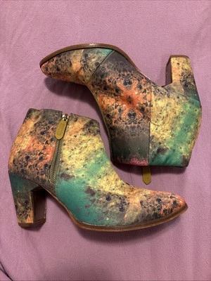 Botines Miista 2013 Rainbow Val Tex cuero satinado talla 38 Foto 1 de 4