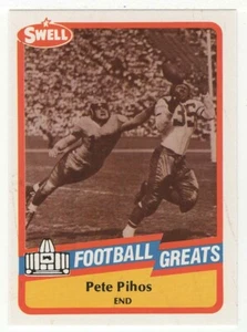 Pete Pihos (NFL Football Card) 1989 Swell Greats # 48 Mint - Picture 1 of 1