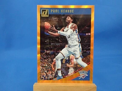 Donruss 2018-19 18-19 Orange Laser Holo Paul George - Image 1 of 2