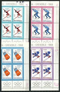 Roemenië 2620 - 2626 postfrisse blokken van vier   Olympische Winterspelen - Picture 1 of 2
