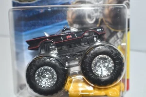 Hot Wheels Monster Truck 1:64 Diecast Vehicle - Batman With Crushed Car 2024 NEW - Picture 1 of 2