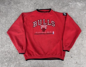 Vintage 90's Chicago Bulls Logo Athletic NBA Sweatshirt Pullover Size XXL - Bild 1 von 9