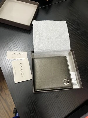 Cartera Gucci “Doble G” Verde Oliva “Metal Shanghai” TOTALMENTE NUEVA CON PAPELES Foto 1 de 4