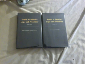 hb@dj Studies in Inductive Logic and Probability vols 1 and 2 Carnap and Jeffrey - Picture 1 of 13