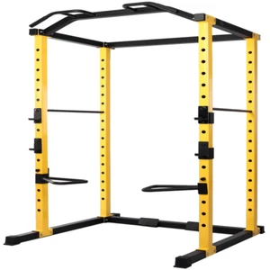 Power Cage Squat Rack Lat Multi Function 1000 Lbs Home Gym Body Weightlifting - Picture 1 of 6