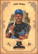 2004 Diamond Kings Silver Kansas City Royals Baseball Card #108 Angel Berroa /50
