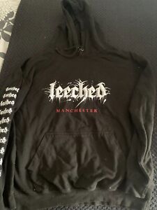 Leeched "Draw the Knife" Hoodie RARE Large