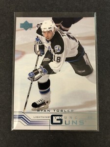Ryan Tobler 2001-02 Upper Deck Young Guns Rookie Tampa Bay Lightning