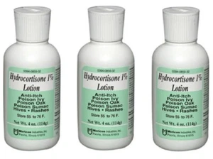 Mericon Hydrocortison 0,01 Lotion 4 Unzen (3er Pack) - Bild 1 von 1