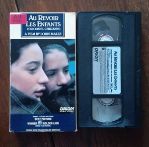 Au Revoir Les Enfants (1987) VHS 1989 LOUIS MALLE Orion Classics HOME Video - Picture 1 of 6
