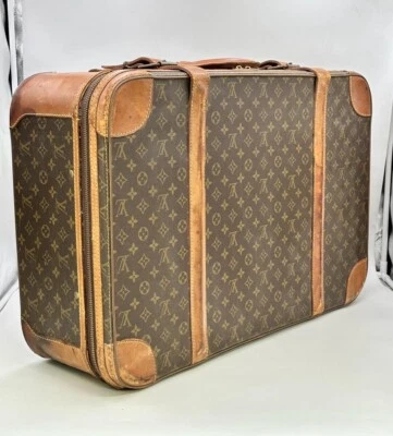 VALIGIA BAULE LOUIS VUITTON LV MONOGRAM STRATOS 70 VINTAGE ORIGINALE - Immagine 1 di 4