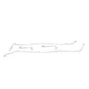 Kit de línea de freno intermedia Hummer H3 06-10 acero inoxidable-TIN0603SS - Imagen 1 de 2