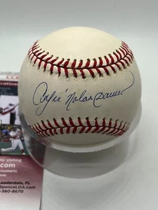 Andre Nolan Dawson Full Name Signed Autograph OMLB NL Baseball JSA - Picture 1 of 3