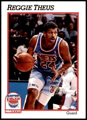 Reggie Theus #138 1991-92 Hoops - Image 1 of 2