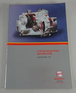 Customer Service Manual No. 79 Seat 6-Speed Manual Transmission 02M from 10/99 - Picture 1 of 2