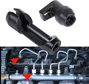 for 6.7L Ford Fuel Injector Socket Set 17 Mm 12 Point Injector Line Removal Tool - Foto 1 di 11