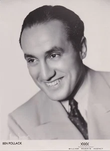 1941 Press Photo Swing Bandleader and Drummer Ben Pollack - Picture 1 of 2