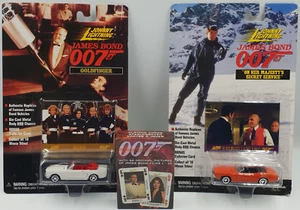 JAMES BOND : MUSTANG CONVERTIBLE & MACH I + SET OF PLAYING CARDS BUNDLE - Picture 1 of 6