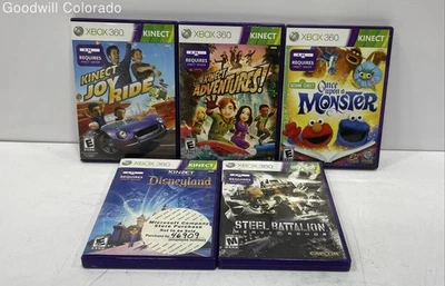 5pc Bundle of Assorted Microsoft Xbox 360 Kinect Video Games - Image 1 of 4