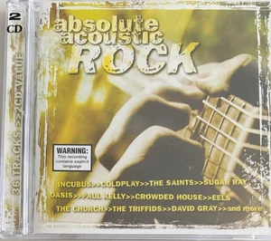 ABSOLUTE ACOUSTIC ROCK - Various 2 x CD 2001 Universal Exc Cond! - Picture 1 of 2