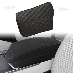 1Pcs PU Leather Center Console Armrest Cushion Pad Cover For Hyundai Palisade - Picture 1 of 10