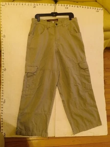 Pantalones de Colección Jnco Cargo Caqui Corona Roja Años 90 Monopatín Bolsillos Grandes Talla 36x30 - Imagen 1 de 9