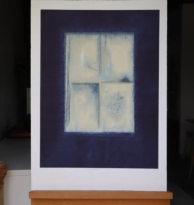 Farbradierung A. Dombrowsky-Miranda Uranus  2002 - auf handgeschöpften Papier - Bild 1 von 4