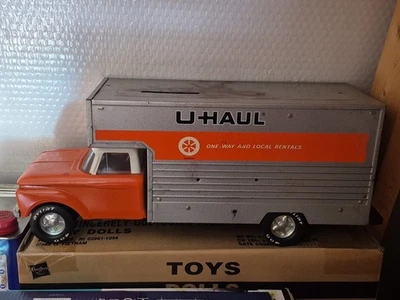 970 Ford U-Haul Box Truck Van Pressed Steel Toy by Nylint 18.5" - Image 1 of 4