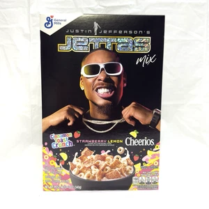 Justin Jefferson Jettas Mix Cereal 2025 Edición Limitada Minnesota Vikings 12oz - Imagen 1 de 6