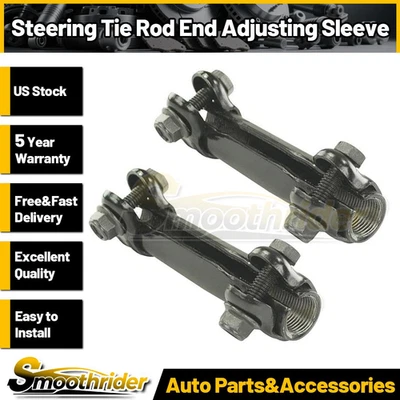 Mevotech 2pcs Front Steering Tie Rod End Adjusting Sleeve For Jeep CJ5 1972-1983 - Image 1 of 3
