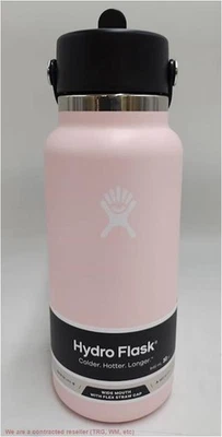Botella de pajita Hydro Flask 32 oz boca ancha flexible - Trillium Foto 1 de 2