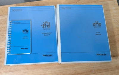 Tektronix 2712 Manual Set - Image 1 of 4